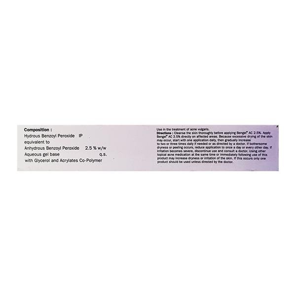 Bengel 2.5% Gel 30gm - Global Surgicals