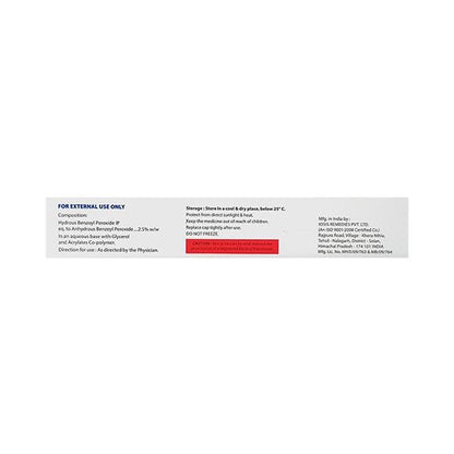 BENLITE 2.5% Gel 20gm - Global Surgicals