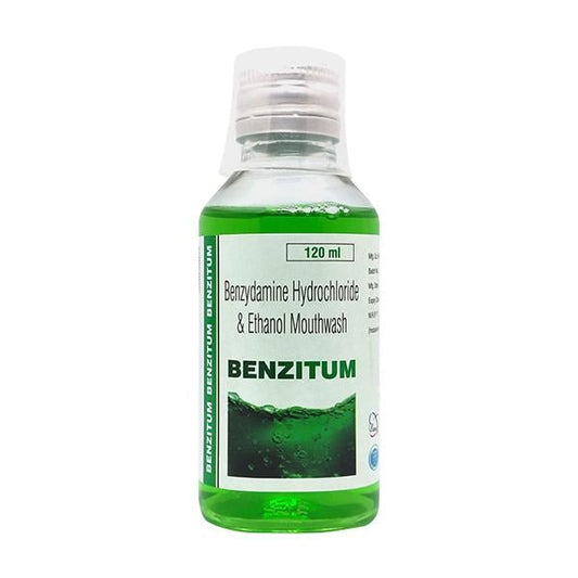 BENZITUM Mouth Wash 120ml - Global Surgicals