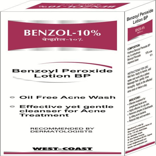 BENZOL 10% Lotion 60ml - Global Surgicals