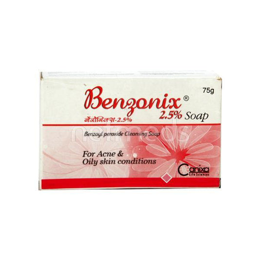 Benzonix 2.5% Soap 75gm - Global Surgicals