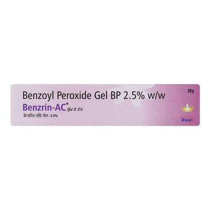 BENZRIN AC 2.5% Gel(topical) 20gm - Global Surgicals