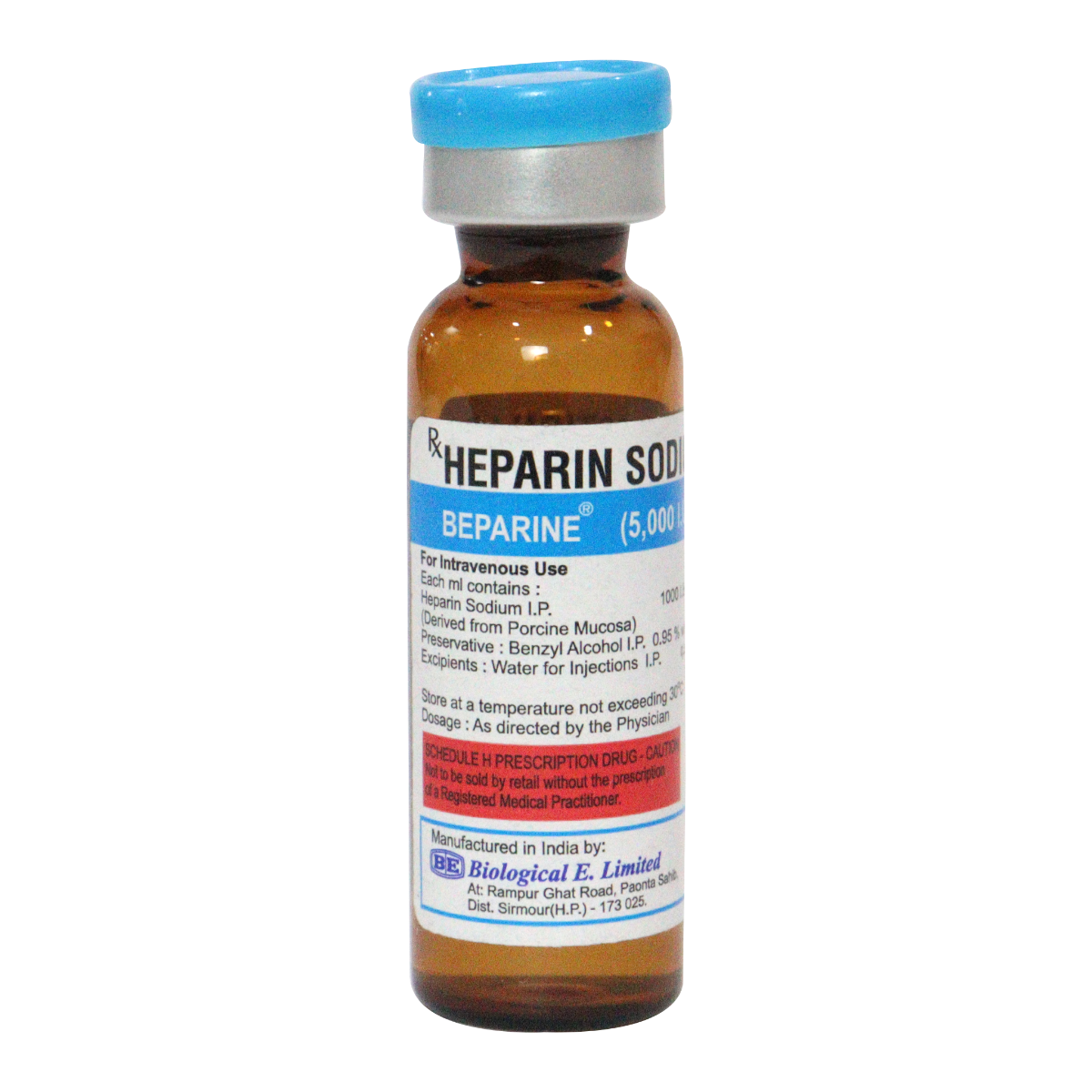 Beparine 5000Iu Injection - Global Surgicals