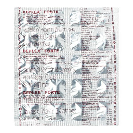 Beplex Forte Tablet 20'S - Global Surgicals