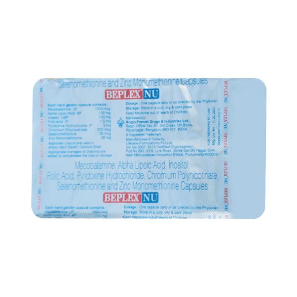 Beplex Nu Capsule 10's - Global Surgicals