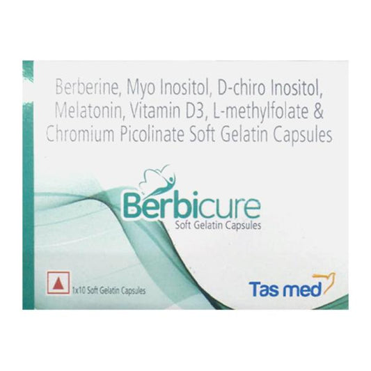 BERBICURE Softgel Capsule 10's - Global Surgicals