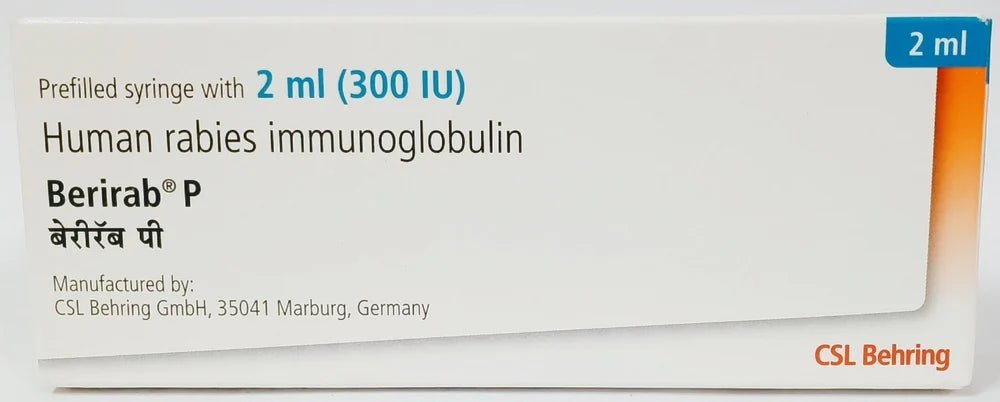 Berirab P 300IU PFS Injection - Global Surgicals