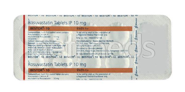 Bestor 10mg Tablet 10'S - Global Surgicals