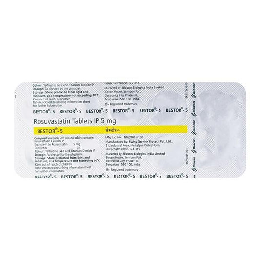 Bestor 5mg Tablet 10'S - Global Surgicals