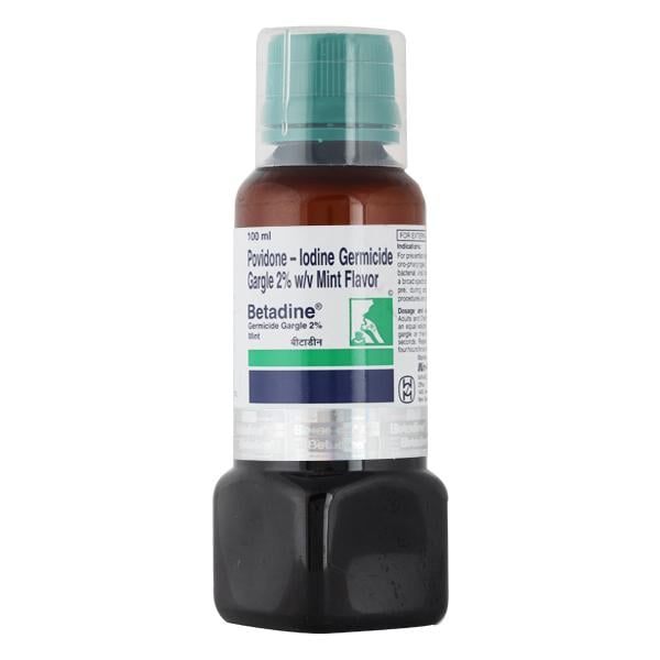 BETADINE MINT Gargle 100ml - Global Surgicals