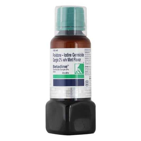 BETADINE MINT Gargle 100ml - Global Surgicals