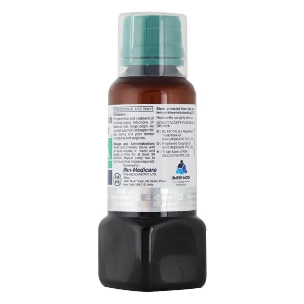 BETADINE MINT Gargle 100ml - Global Surgicals