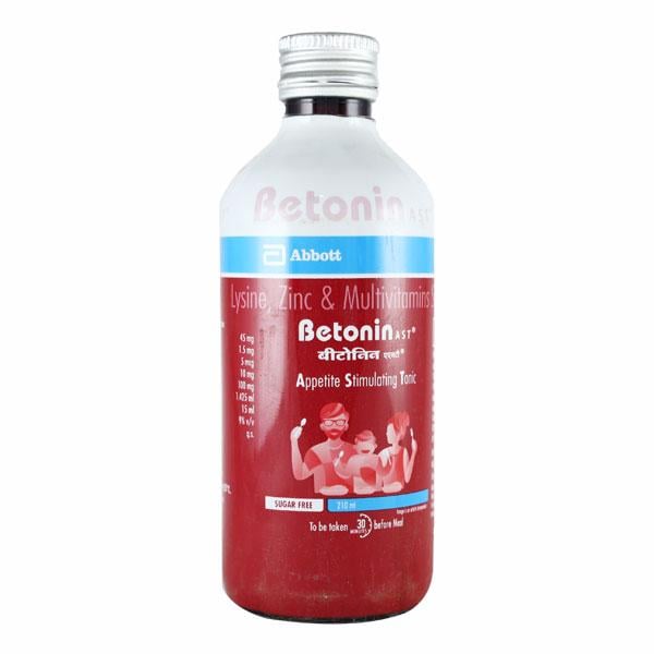 BETONIN AST SUGAR FREE Syrup 210ml - Global Surgicals