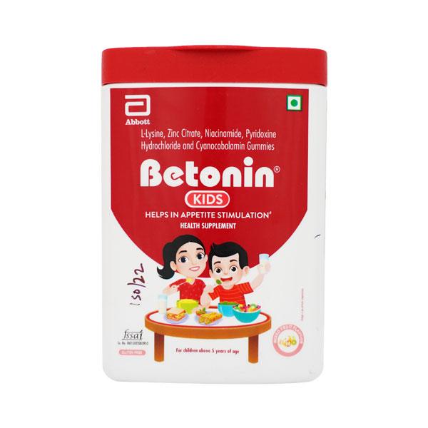BETONIN KIDS MIXED FRUIT FLAVOUR Gummies 30's - Global Surgicals