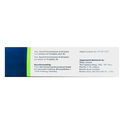 BETRECEP 5mg Tablet 14's - Global Surgicals