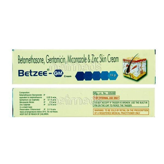Betzee GM Cream 15gm - Global Surgicals
