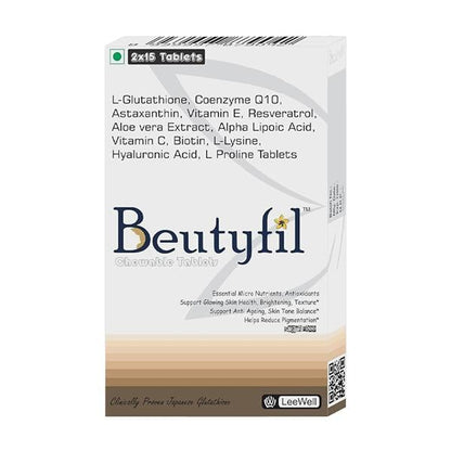 BEUTYFIL Chewable Tablet 15's - Global Surgicals