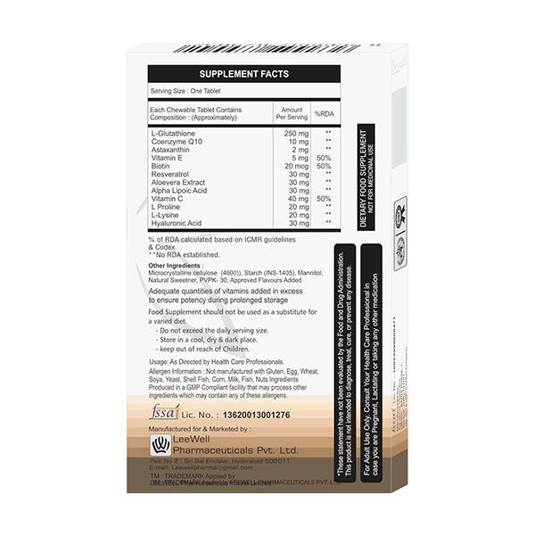 BEUTYFIL Chewable Tablet 15's - Global Surgicals