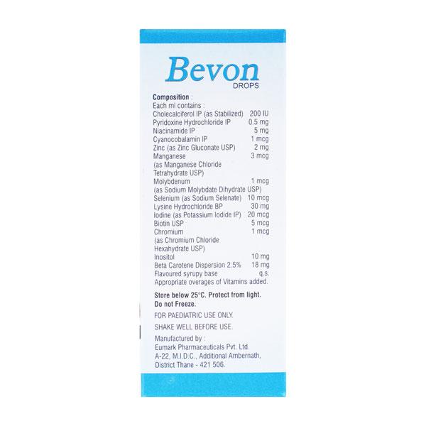 Bevon Drops 15ml - Global Surgicals