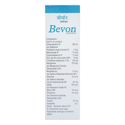 Bevon Suspension 200ml - Global Surgicals