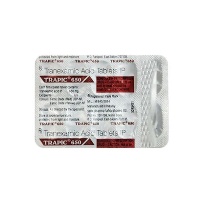 Trapic 650mg Tablet 10'S