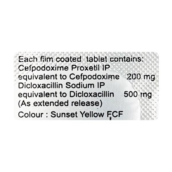 Zedocef Dxl 200mg Tablet 10'S