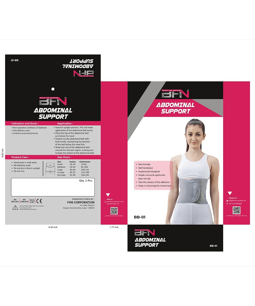 BFN Build For Nurture Neoprene Abdominal Belt - Global Surgicals