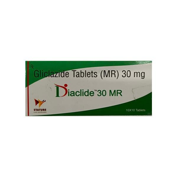 DIACLIDE MR 30 Tablet 10's