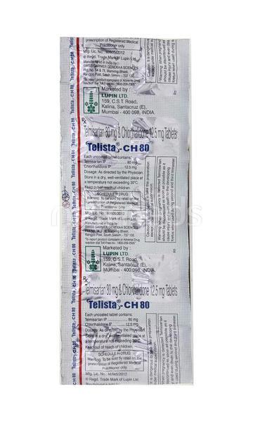 TELLZY CH 80mg Tablet 10'S