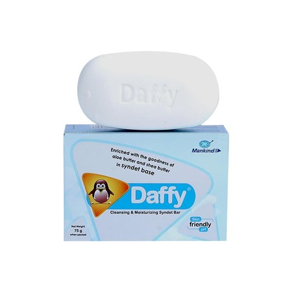 Daffy Cleansing & Moisturizing Syndet Bar 75gm