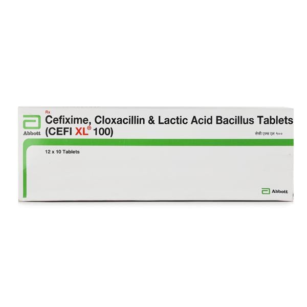 Cefi XL 100mg Tablet 10'S