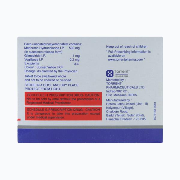 Trivoglitor 1mg Tablet 10'S