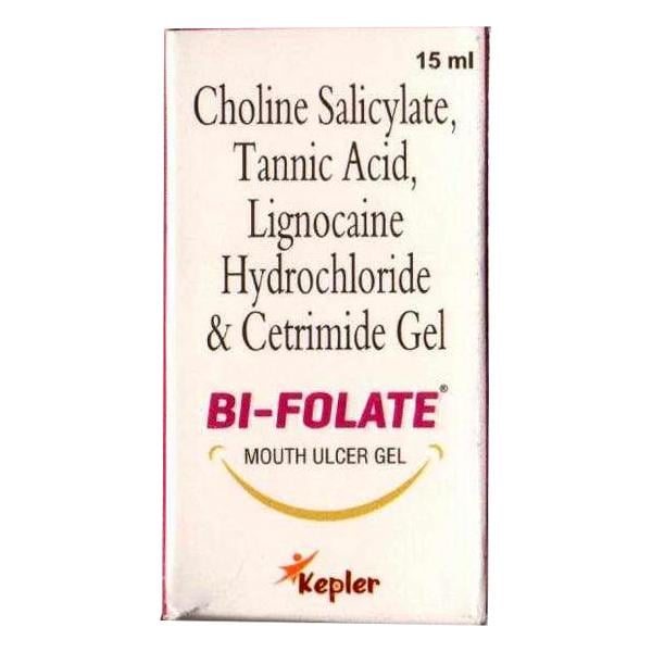 BI FOLATE MOUTH ULCER Gel 15ml - Global Surgicals