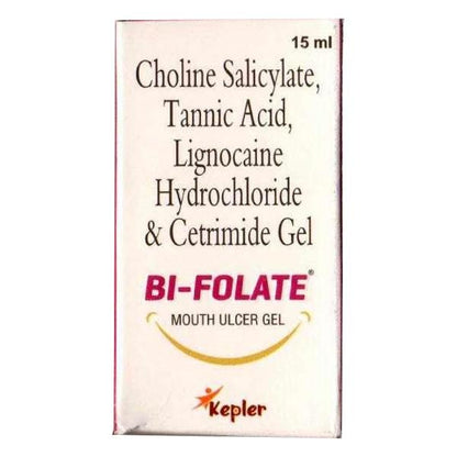 BI FOLATE MOUTH ULCER Gel 15ml - Global Surgicals