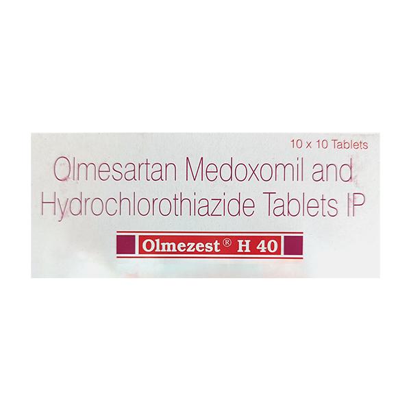 Olmezest H 40mg Tablet 10'S