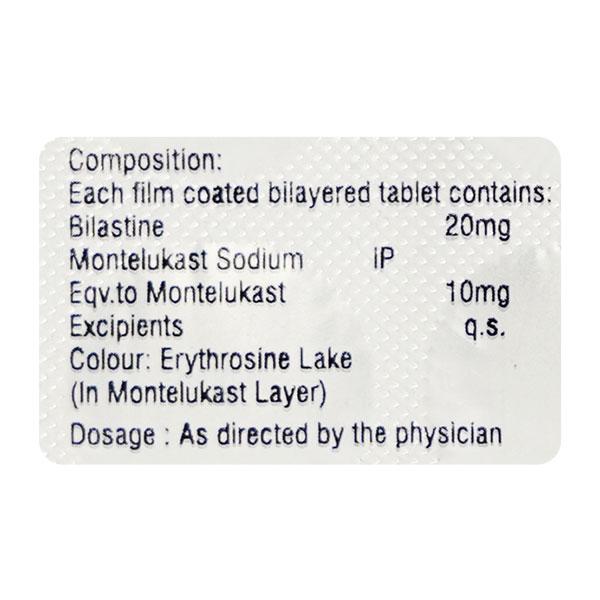 BILACAD M Tablet 10's - Global Surgicals