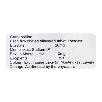 BILACHEK M Tablet 10's - Global Surgicals