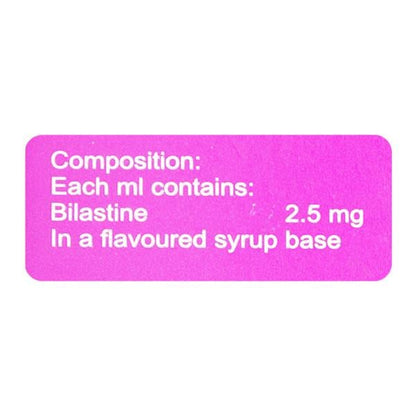 BILACHEK Syrup 60ml - Global Surgicals