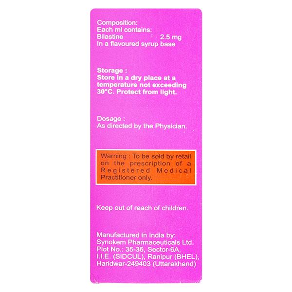 BILACHEK Syrup 60ml - Global Surgicals