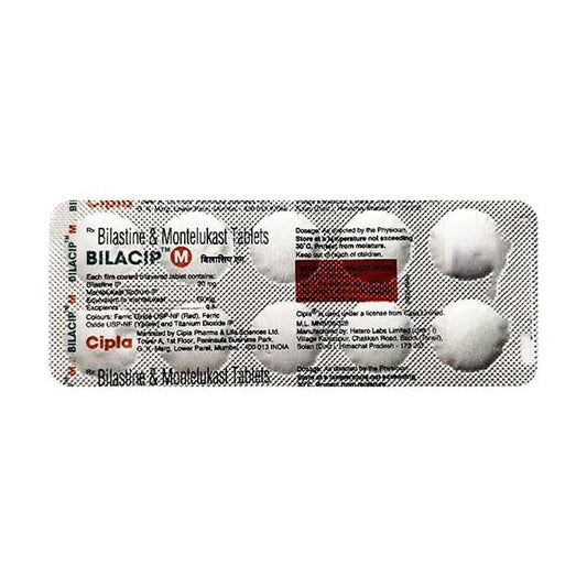 BILACIP M Tablet 10's - Global Surgicals