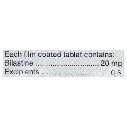 BILACIP Tablet 10's - Global Surgicals