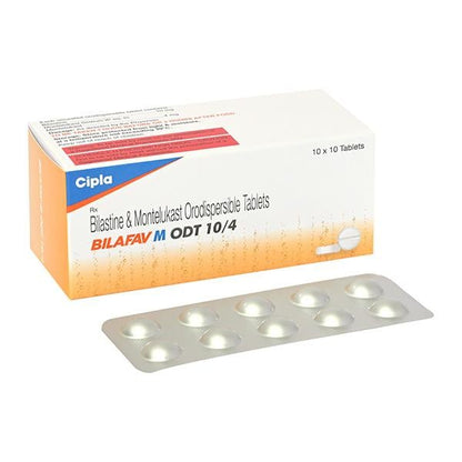 BILAFAV M ODT 10/4 Tablet 10's - Global Surgicals