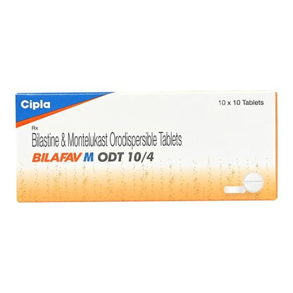 BILAFAV M ODT 10/4 Tablet 10's - Global Surgicals