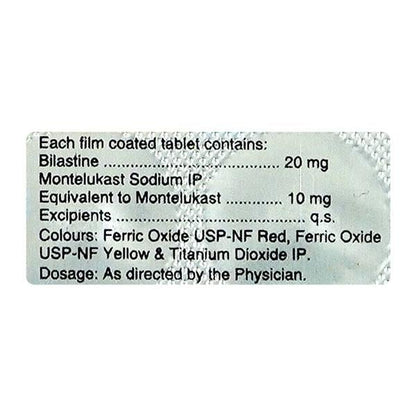 BILAFAV M Tablet 10's - Global Surgicals