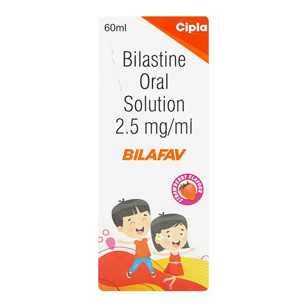 BILAFAV STRAWBERRY FLAVOUR Oral Solution 60ml - Global Surgicals