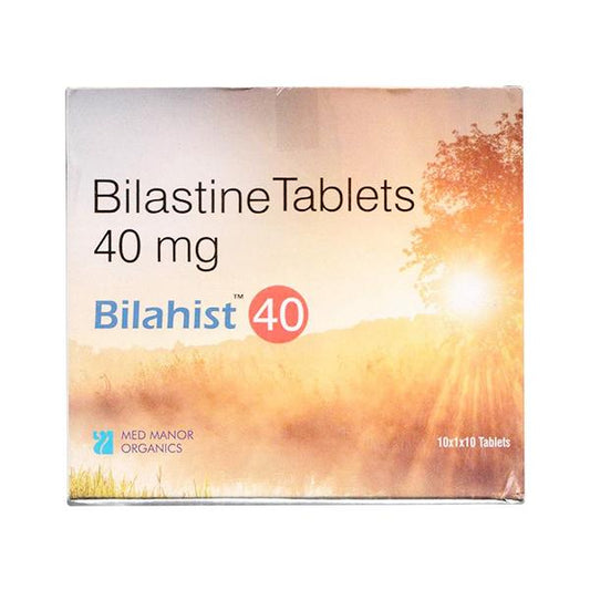 BILAHIST 40 Tablet 10's - Global Surgicals