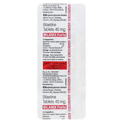 BILANIX FORTE Tablet 10's - Global Surgicals