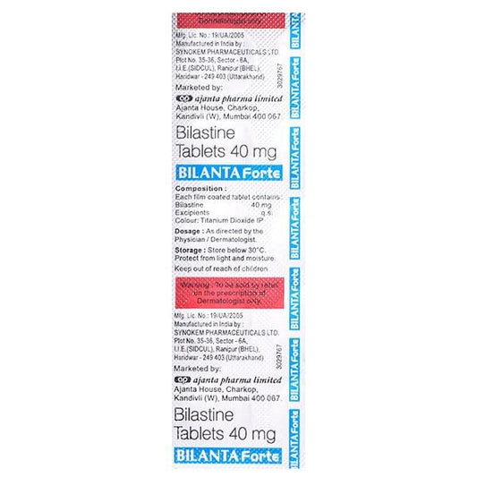BILANTA FORTE Tablet 10's - Global Surgicals