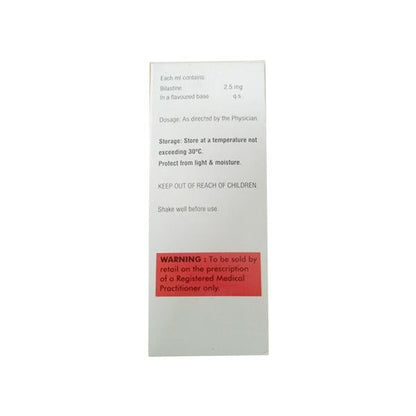 BILAST Syrup 60ml - Global Surgicals