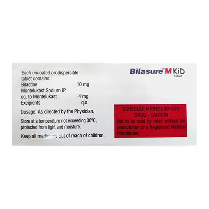 BILASURE M KID Tablet 10's - Global Surgicals